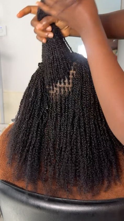 qvrhairofficial | The installation result is gorgeous😍😍💯 . . . 💓Feel free to like,Save,Share&Follow @qvr_hair for more #hairextensions #hairbundles�… | Instagram Afro Bulk Twist, Mini Twist Hairstyles Long, Natural Twist Braids, Human Hair Twists, Afro Bulk Twist Hairstyles, Twist For Black Women, Mini Twist With Extensions, Natural Twist Hairstyles For Black Women, Mini Twists With Extensions