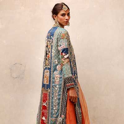 Gaon Style Dresses Pakistani, Gaon Style Dresses, Dresses Pakistani Wedding, Nida Azwer, Dresses Pakistani, Resham Embroidery, Gold Crystals, Applique Work, Pakistani Wedding Outfits