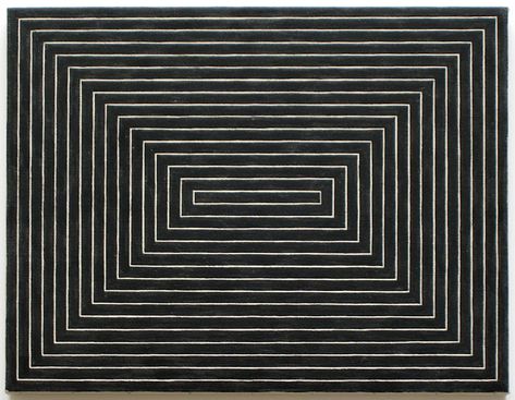 Frank Stella, Black Paintings.    Tomlinson Court Park, 1959 Minimalism Art Movement, Frank Stella Art, Stella Art, Joseph Albers, Post Painterly Abstraction, Hard Edge Painting, Art Movements, Frank Stella, Action Painting