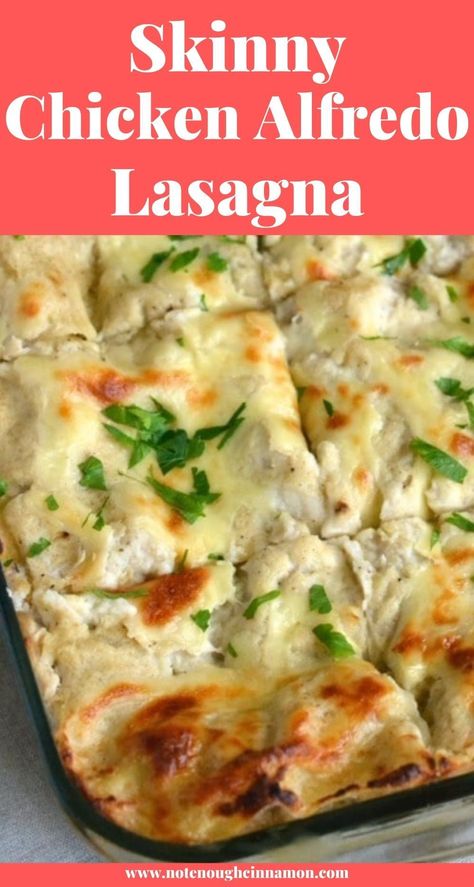 Chicken Mushrooms And Spinach, Cauli Mash, White Chicken Lasagna, Chicken Lasagna Recipe, Cauliflower Alfredo Sauce, White Lasagna, Chicken Alfredo Lasagna, Mushrooms And Spinach, Cauliflower Alfredo