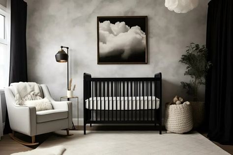 Gender-Neutral Nursery Ideas & Themes to Welcome Your Baby - Decorilla Online Interior Design Nursery Ideas Themes, Neutral Nursery Colors, Modern Boy Nursery, Nursery Themes Neutral, Nursery Interior Design, Monochrome Nursery, Unisex Nursery, Baby Room Inspiration, Nursery Decor Neutral