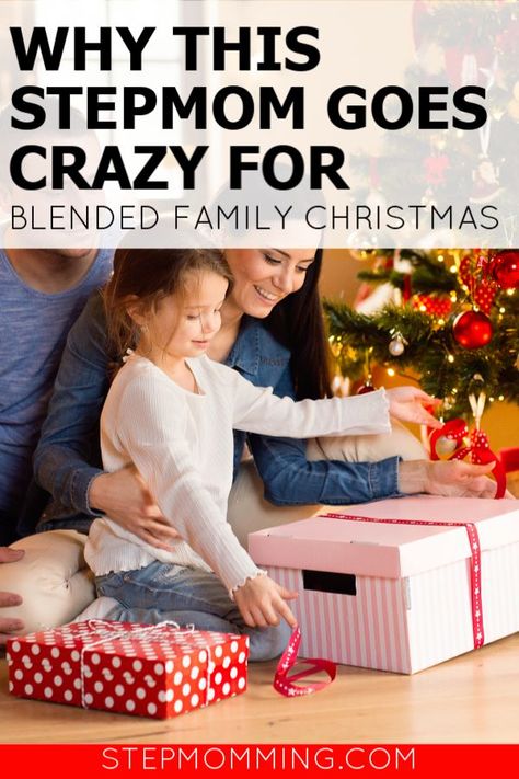 Why this Stepmom goes crazy for Blended Family Christmas! - I can't get enough of the holiday, despite unpredictable schedules and shared custody, Christmas is my favorite time of year with my stepfamily! #stepmomming #stepmom #blendedfamily #lifeafterdivorce Low Key Christmas, Blended Family Christmas, Blended Family Quotes, Step Mom Quotes, Step Mom Advice, Blended Families, Family Advice, Mom Problems, Mom Support