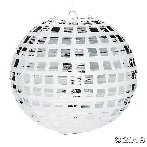 Paper Lanterns Party Decor, Disco Ball Hanging, Parade Float Decorations, Engagement Party Decorations Diy, Lantern Parade, Lantern Party Decor, Paper Lanterns Party, Parade Ideas, Disco Party Decorations