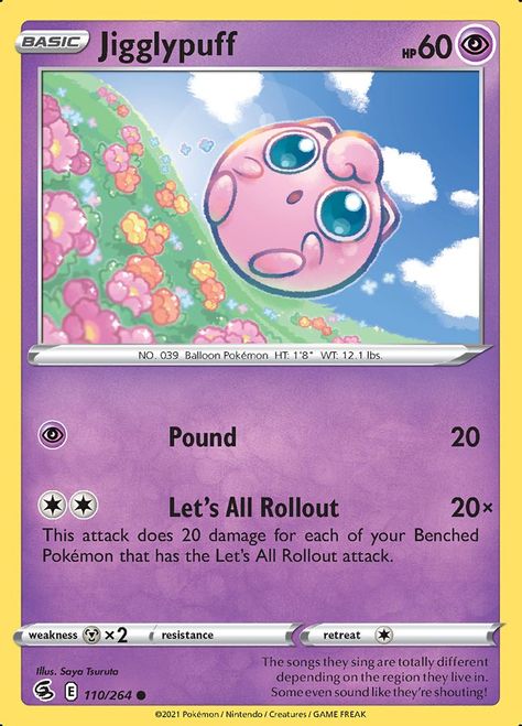 Psychic Pokemon, Kartu Pokemon, Pokemon Jigglypuff, Rare Pokemon Cards, Cool Pokemon Cards, V Card, Pokemon Nintendo, Pokemon Plush, Trading Card Game