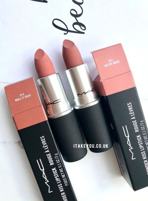 Mac Sultry Move Lipstick, Mull It Over Mac Lipstick, Mac Mull It Over Lipstick, Creme Cup Mac Lipstick, Creme Cup Mac, Top Mac Lipsticks, Mac Peachstock, Brown Eyelashes, Mac Nude Lipstick