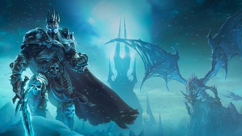 Wrath Of The Lich King, Arthas Menethil, The Lich King, The Lich, Frozen Tundra, Lich King, Warcraft Art, Jin Woo, Gaming Stuff