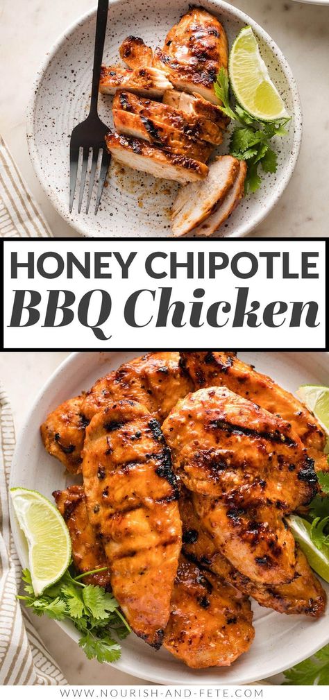 Stove Chicken Recipes, Chipotle Recipes Chicken, Honey Chipotle Chicken, Honey Bbq Chicken, Honey Chipotle, Chipotle Chicken, Honey Chicken, Grilled Chicken Recipes, On The Grill