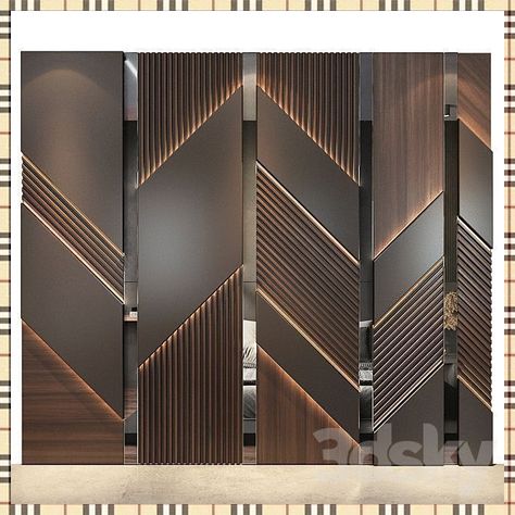 Wall Cladding Interior, Wall Cladding Designs, Lobby Interior Design, Cladding Design, Wall Panel Design, Bedroom Door Design, Bed Design Modern, Lobby Interior, Lobby Design