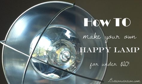 Is it dark where you live most of the year? Then you might want to make your own happy light for under $20! Dr Ray Peat, Adenosine Triphosphate, Ray Peat, Happy Light, Happy Lights, Therapy Lamp, Homemade Remedies, Red Light Therapy, More Energy