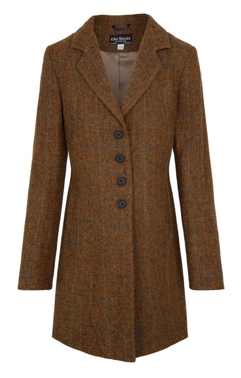 Ladies Harris Tweed Tara Jacket - House of Bruar Harris Tweed Women, Ladies Jackets, Creation Couture, Tweed Coat, Harris Tweed, Tailored Jacket, Mad Hatter, Coats And Jackets, Green Jacket