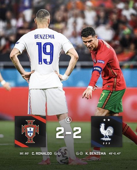 EURO 2020: France - Portugal 2-2 Portugal Vs France, Portugal Fifa 2022, Premiere League, Ronaldo Goals, Fifa World Cup 2022 Brazil, Cristiano Ronaldo Portugal, Fifa World Cup 2022 Qatar Memes, Match Score, France Team