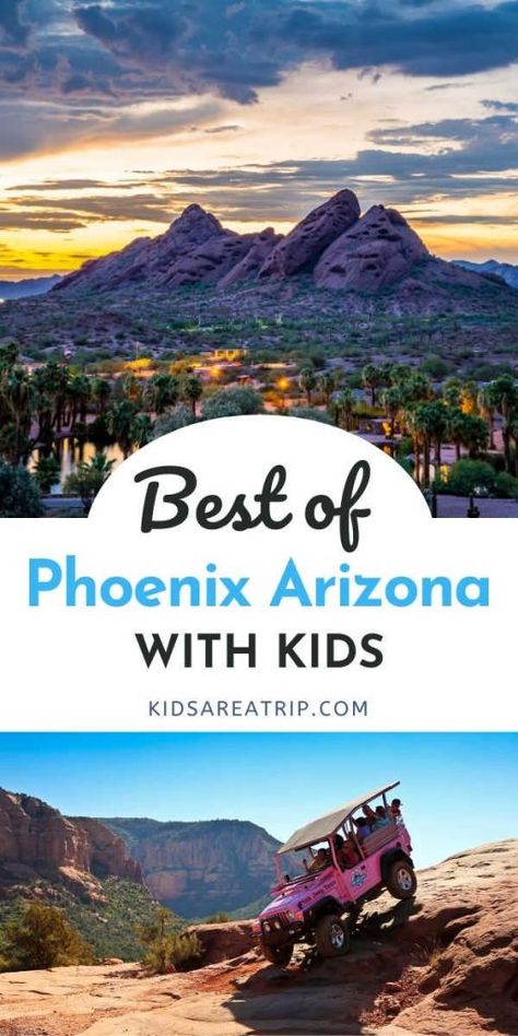 Phoenix Arizona With Kids, Phoenix Things To Do, Arizona With Kids, Phoenix With Kids, Phoenix Vacation, Southwest Travel, Trip To Grand Canyon, Arizona Vacation, Arizona Road Trip