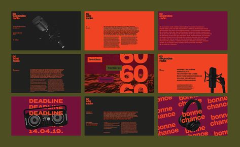 hertz on Behance List Presentation Design, Presentation Design Colorful, Branding Presentation Layout, Bold Presentation Layout, Bold Powerpoint Design, Modern Keynote Design, Brand Presentation Template, Brand Guidelines Design, Keynote Design