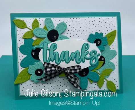 Pierced Bloom Dies Stampin Up Cards, Stampin Up Pierced Blooms Dies Cards, Stampin Up Pierced Blooms Dies, Amazing Thanks Dies Stampin Up Cards, Stampin Up Top Note Cards, Stampin Up Pierced Blooms Cards, Pierced Blooms Stampin Up Cards, Thank You Cards Stampin Up Ideas, Stampin Up Thank You Cards