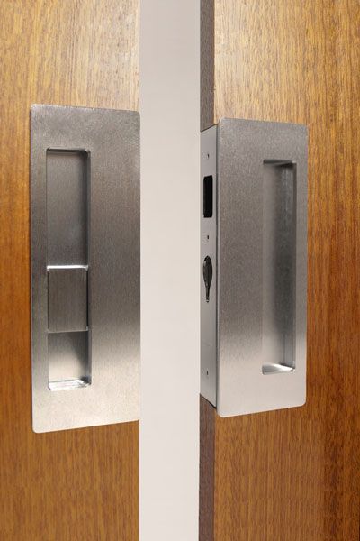 Pocket Door Locks, Pocket Door Handles, Double Pocket Door, Door Handle With Lock, Pocket Door Lock, Sliding Door Systems, Sliding Door Handles, Door Manufacturer, Pocket Door