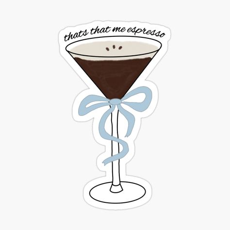 Get my art printed on awesome products. Support me at Redbubble #RBandME: https://www.redbubble.com/i/sticker/that-s-that-me-espresso-by-selfcaresbae/160469141.EJUG5?asc=u Aesthetic Stickers Redbubble, Thats That Me Espresso, Kindle Stickers, Tumblr Stickers, Collage Phone Case, Music Stickers, Stickers Printable, Rhinestone Art, Pinturas Disney