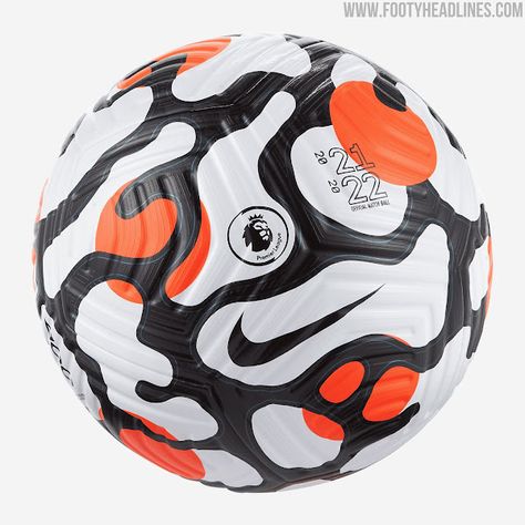 Ball Nike, Nike Flight, Premier League Football, Fitness Wear Outfits, Foot Ball, Football Ball, Soccer Gear, Organic Pattern, Nike Football