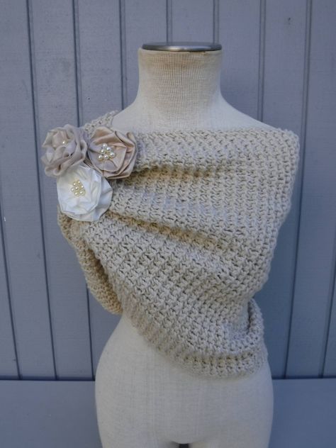 Crochet Gifts For Women, Crochet Top Outfit Summer, Wedding Dress Shawl, Crochet Kids Scarf, Bolero Jacket Wedding, Wedding Capelet, Knitting Shawl, Wedding Bolero, Bridesmaid Shawl