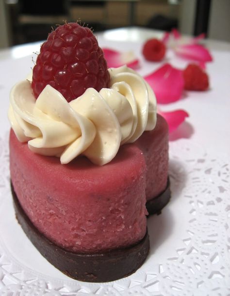 Crémeux -A Rich and Savory French Delight - On The Gas | The Art Science & Culture of Food Raspberry Desserts Easy, Rasberry Cheesecake, Raspberry Dessert, Chocolate Raspberry Cheesecake, Desert Ideas, Raspberry Desserts, Berry Recipes, Baked Cheesecake Recipe, Valentines Day Food