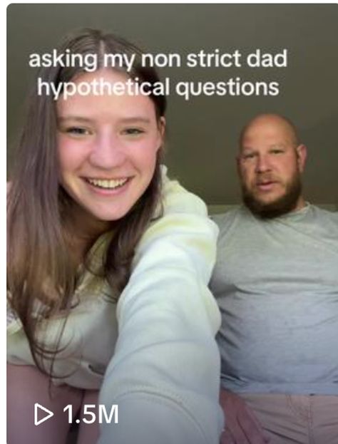 ‘Non-Strict’ dad praised for his answers to teen daughter’s hypothetical questions Hypothetical Questions, Strict Parents, Teen Daughters, One Million, Questions To Ask, One In A Million, Parenting