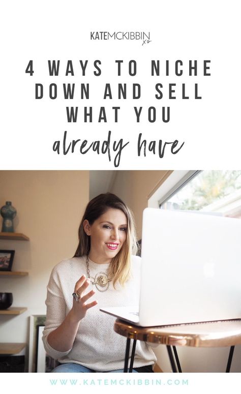 4 Ways to Niche Down & Sell What You Already Have | Online Business | Find Your Niche | Business Planning How To Niche Down, Find Your Niche, Life Coaching Business, Small Business Plan, Health Coach Business, Fitness Business, Niche Marketing, Lets Do It, Successful Blog