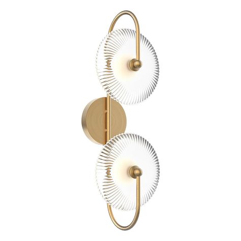 Alora Mood Hera 25 Inch LED Wall Sconce Hera Wall Sconce by Alora Mood - WV417802BGCR Alora Lighting, Wall Vanity, Led Vanity Lights, Nelson Bubble Lamp, Indoor Wall Sconces, Bubble Lamps, Gus Modern, Led Vanity, Modern Fan