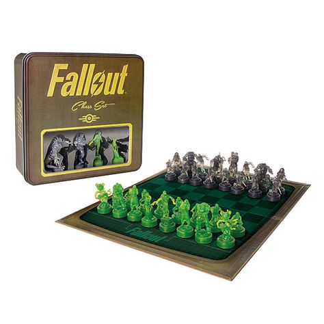 Fallout Chess Fallout Room, Fallout Merch, Fallout Props, Chess Gifts, Fallout Game, Fallout Art, Think Geek, Gamer Life, Chess Pieces