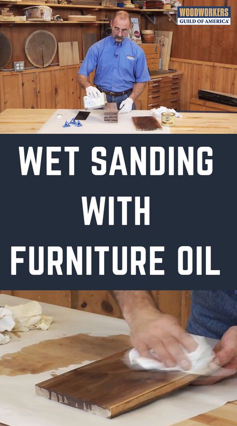 Wet Sanding Furniture, Homemade Router Table, Woodwork Tips, Woodworking Finishes, Sanding Furniture, Woodworking Tool Cabinet, Sanding Wood, Phone Dock, Homemade Furniture