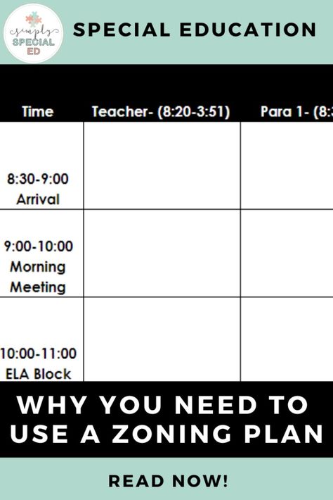 Differentiated Lesson Plans, Special Education Paraprofessional, Asd Classroom, Ela Lesson Plans, Classroom Schedule, Sped Classroom, Self Contained Classroom, Special Ed Teacher, Learning Support