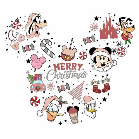 Disney Characters Christmas, Cricut Christmas Ideas, Stitch Drawing, Cute Disney Pictures, Mickey Mouse Wallpaper, Cute Christmas Wallpaper, Mouse Christmas, Mickey Christmas, Mickey And Minnie Mouse