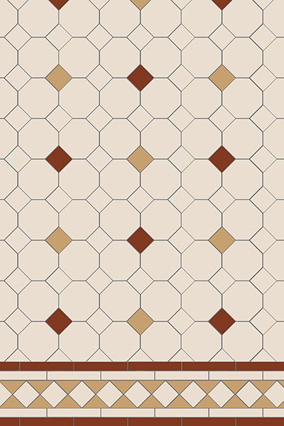 Victorian Flooring, Hall Tiles, Vintage Tegel, Steampunk Interior, Geometric Tile Pattern, Victorian Tile, Victorian Floor Tiles, Floor Pattern, Victorian Floor