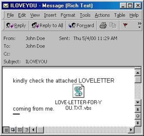 Computer Love, Computer Virus, Windows Computer, Old Computers, Windows Xp, Book Projects, Love Letter, 20th Anniversary, Software Design