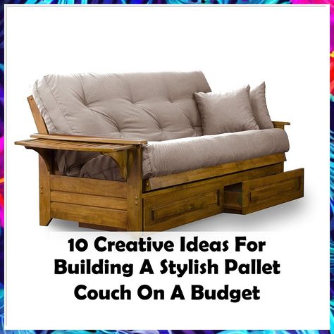 Discover how to transform your outdoor or indoor space with our guide on building a stylish pallet couch on a budget. In "10 Creative Ideas For Building A Stylish Pallet Couch On A Budget," we share innovative designs and tips that make it easy to create a cozy seating area using pallets. Whether you're a DIY novice or an experienced builder, these ideas will inspire you to craft the perfect pallet couch that suits your style and budget. Queen Size Futon, Queen Frame, Futon Frame, Futon Couch, Pallet Couch, Leather Corner Sofa, Quality Sofas, Futon Sofa Bed, Futon Mattress