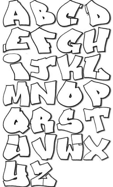 Wavy Style Font Styles Alphabet, Cool Fonts Alphabet, Graffiti Alphabet Styles, Alphabet Graffiti, Graffiti Lettering Alphabet, Graffiti Art Letters, Alphabet Style, Graffiti Lettering Fonts, Graffiti Writing