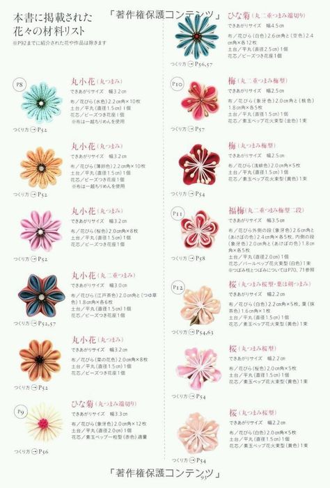 Japanese Hairpin, Felt Hair Accessories, Kanzashi Tutorial, Kanzashi Flowers, Cloth Flowers, Ribbon Art, Fabric Flowers Diy, Ribbon Work, Japanese Crafts