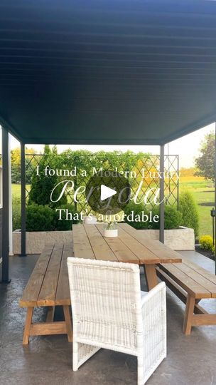 2.9K views · 189 reactions | Hi friends!!🩷 Patio upgrades are in full swing over here! Im so excited to share my beautiful new Louvered Pergola from @miradoroutdoor! #sponsored 

Huge savings at Amazon right now!!! 16% off plus you can you use my code: ROSEMARY5 at checkout for an additional 5% off the sale!!!🙌🙌

‼️If you have ever looked into Louvered pergolas before they can be super expensive! I cannot get over the quality of this! Its amazing!! It’s modern and it fits my space perfectly! I love that I can open and close it and also easily remove the handles!! We have had such a hot summer and the fact that we can be fully shaded and dine al fresco is a total game changer!!!‼️

I went with the MIRADOR 80S Louvered Pergola, 10Ft x 20Ft! It’s huge and fits my space perfectly! It has al Patio Upgrade, Louvered Pergola, Im So Excited, My Space, You Used Me, Use Me, Game Changer, Get Over It, Modern Luxury