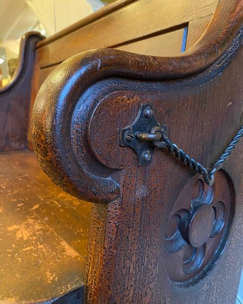 Weekend greetings shop pickers! Today’s new arrival is this 2 seater late 19th century pitch pine church pew modelled by our one and only Pip,ladies and gentlemen @ryehouseantiques #churchpew #pew #pitchpinepew #antiquebench #monksbench #hallway #antiques #ryeantiques Monks Bench, Weekend Greetings, Pitch Pine, Antique Bench, Church Pew, Ladies And Gentlemen, Lady And Gentlemen, One And Only, New Arrival