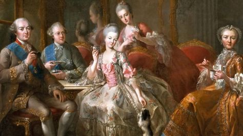 Despite officially not existing, the French nobility continues to endure and often thrive in the 21st Century. History Of Chocolate, 18th Century Paintings, Maria Theresa, Palace Of Versailles, French Revolution, Jean Baptiste, Marie Antoinette, French Art, Toulouse