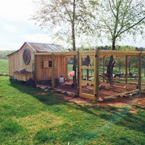 Shed Conversion Ideas, Large Chicken Coop, Cheap Chicken Coops, Backyard Coop, Cute Chicken Coops, Easy Chicken Coop, Backyard Chicken Coop Plans, Diy Chicken Coop Plans, Coop Ideas