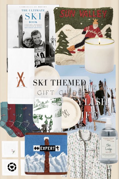 Ski Trip Gift Basket, Ski Gift Basket, Christmas Skiing, Girls Ski Trip, Skier Gifts, Ski Aesthetic, Girls Gift Guide, Ski Gifts, Ski House