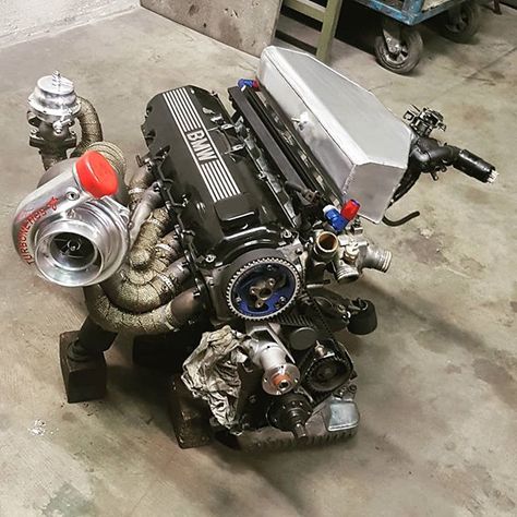 Nuke Performance fueling and adjustable cam pulley on @bmwe30m20b25turbo  M20 B25 Turbo project! Bmw Engine, Bmw M20, Bmw E30 Turbo, E28 Bmw, 2jz Engine, Bmw Turbo, Bmw E46 Sedan, V10 Engine, Bmw E28