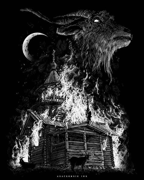 Black Metal Art, Goat Art, Dark Artwork, Occult Art, Demon Art, Dark Tattoo, Dark Art Illustrations, Beautiful Dark Art, Metal Artwork