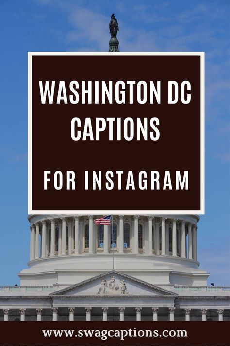 Best Washington DC Captions and Quotes for Instagram in 2022 Washington Dc Quotes Instagram, Washington Dc Captions For Instagram, Washington Dc Instagram Pictures, Washington Dc Quotes, Tourist Quotes, Washington Dc Aesthetic, White House Usa, Washington Dc Monuments, White House Washington Dc