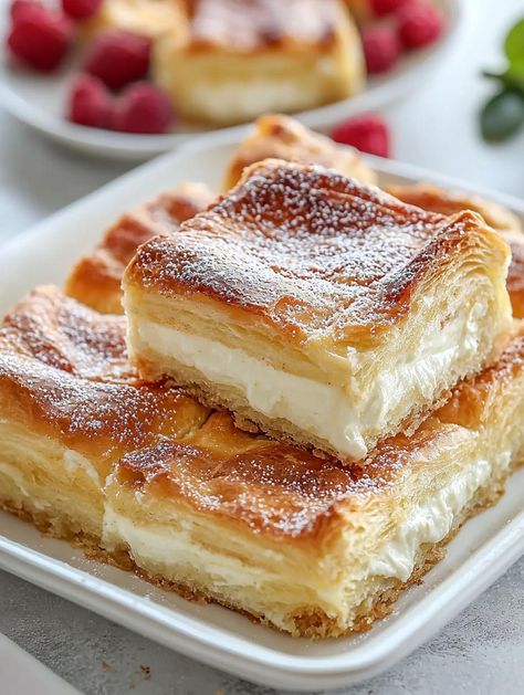 Cheesecake Crescent Rolls Casserole Cresent Roll Cheesecake Recipes Dessert, Crescent Roll Cream Cheese Dessert, Cheesecake Crescent Roll Casserole, Crescent Roll Dessert Recipes, Crescent Roll Desserts, Cresant Rolls, Cheesecake Crescent Rolls, Recipe For Cheesecake, Fun Cheesecake Recipes