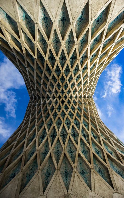 Balance And Symmetry, Symmetry In Design, Balance In Architecture, Harmony In Architecture, Symmetry In Architecture, Azadi Tower Tehran, Harmony Architecture, Balance Architecture, Symmetrical Pictures