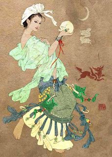 fox lady Dragon Princess, Fox Spirit, Chinese Mythology, Fantasy Series, Chinese Painting, Chinese Culture, Ancient Chinese, Chinese Art, Asian Art