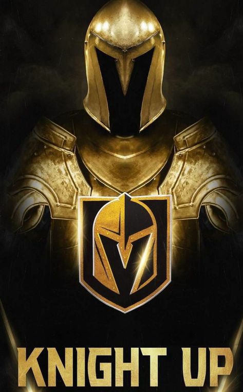 Vegas Golden Knights Tattoo, Golden Knights Tattoo, Golden Knights Nails, Vegas Golden Knights Wallpaper, Knights Tattoo, Knights Outfit, Knights Wallpaper, Hockey Backgrounds, Knights Birthday Party