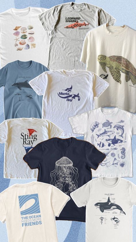 Marine Biology Clothes, Marine Biologist Outfit, Surfer Style Outfits, Marine Biology Shirts, Clothing Branding Design, Emma Style, Surfer Style, Marine Biology, Themed Outfits