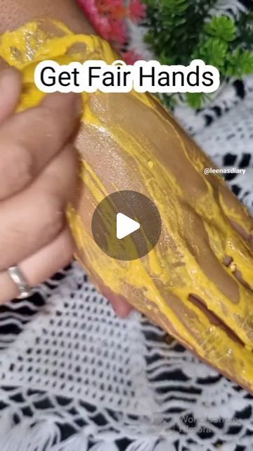 How To Brighten Hands At Home, How To Whiten Hands, Hand Mask For Whitening, Natural Skin Whitener, Hand Whitening, Sports Massage Therapy, Easy Manicure, Sports Massage, March 8