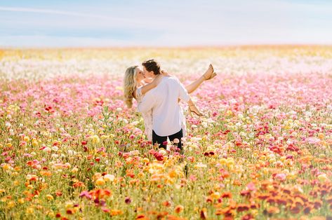 Farm Engagement Photos, Field Engagement Photos, Tulip Field, Rich Design, Cute Engagement Photos, Spring Engagement Photos, Engagement Pic, Engagement Shots, Couples Pictures